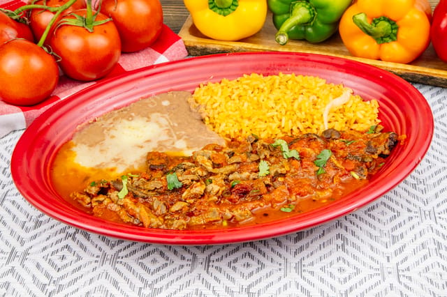 Bistec Ranchero.