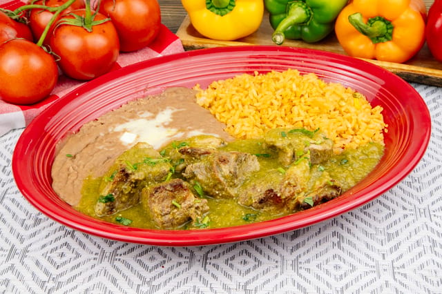 Carnitas En Salsa Verde.