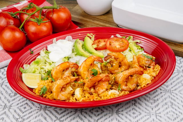 Camarones al Mojo de Ajo.
