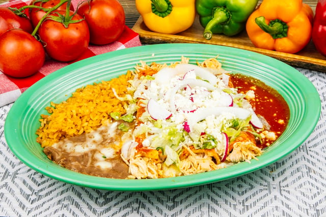 Enchiladas Mexicanas.